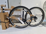 Carrera Axle V-Brake 27.5"-Wheels Unisex Hybrid Bike - 18in Medium - Navy