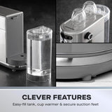 DAEWOO Flava Collection SDA2700GE 20 Bar Compact Coffee Machine - Silver