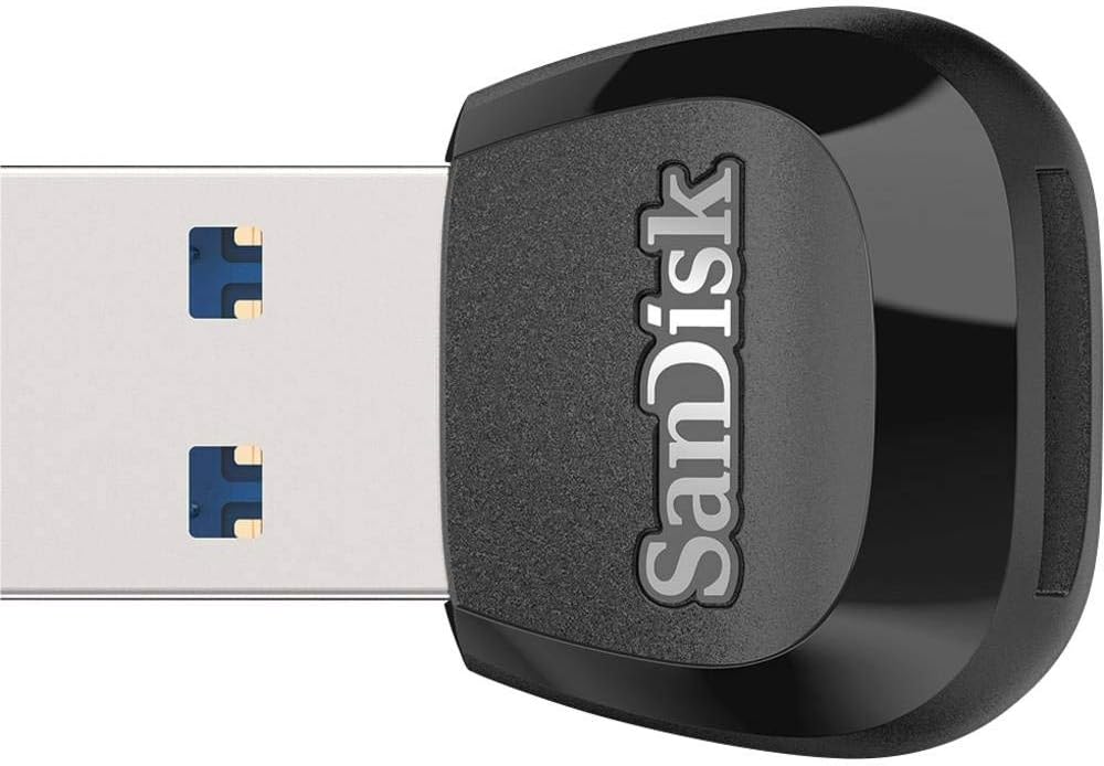 SanDisk MobileMate USB 3.0 UHS-I microSD Card Reader SDDR-B531 Fast - Black