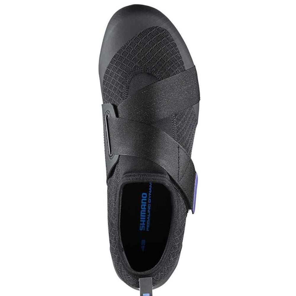 Shimano IC1 SH-IC100 SPD SPD-SL Indoor Cycling Shoes - EU 42 UK 7.5 - Black