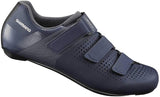 Shimano SH-RC100 Mens SPD-SL 3 Strap Road Cycling Shoes - EU 43 - Navy Blue