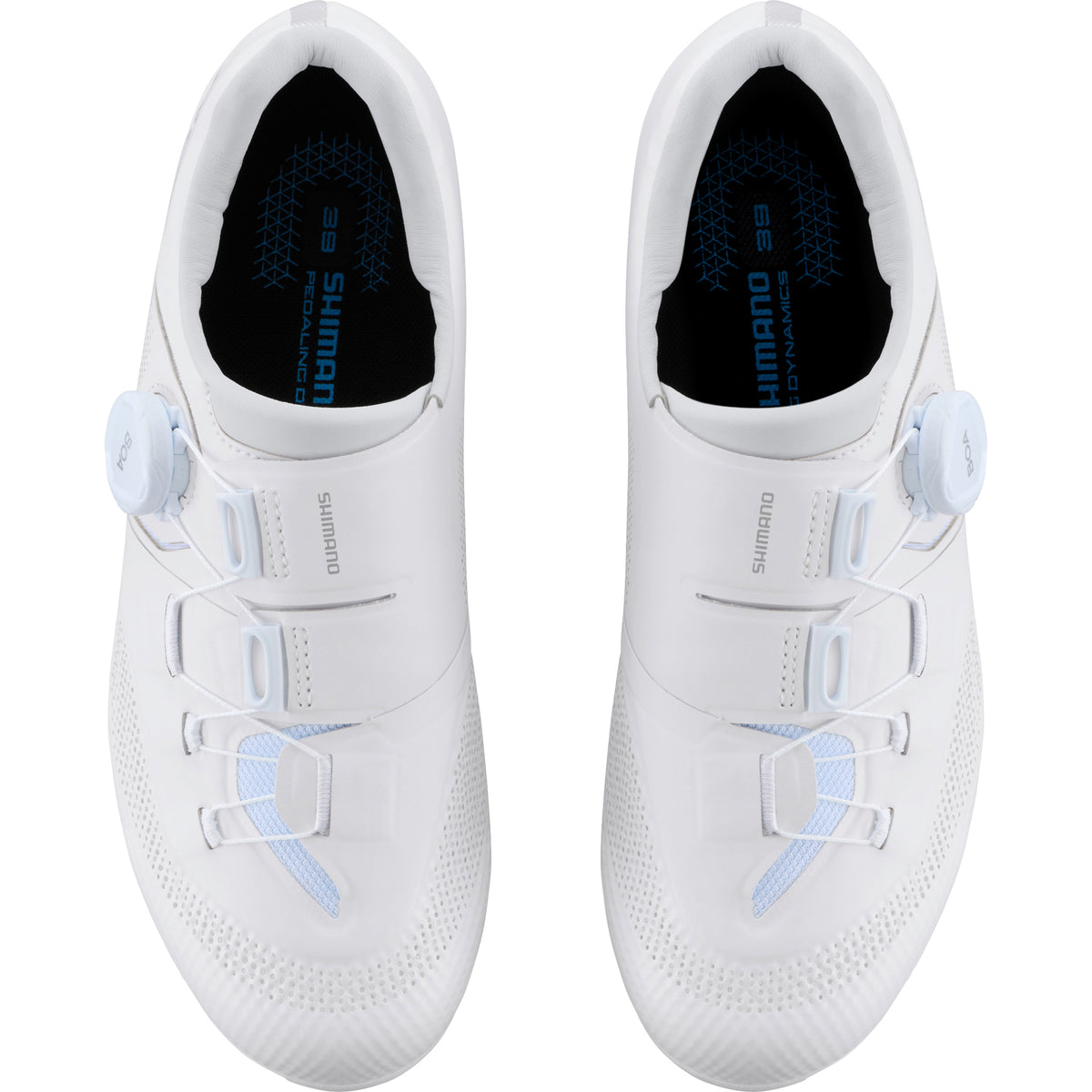 Shimano SH-RC503W RC5 Women's Road Bicycle Cycling Shoes EU 42/UK 7 - White