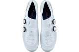Shimano S-Phyre RC9 (RC903) SPD-SL BOA Wide Fit Men's Road Shoes White EU 44