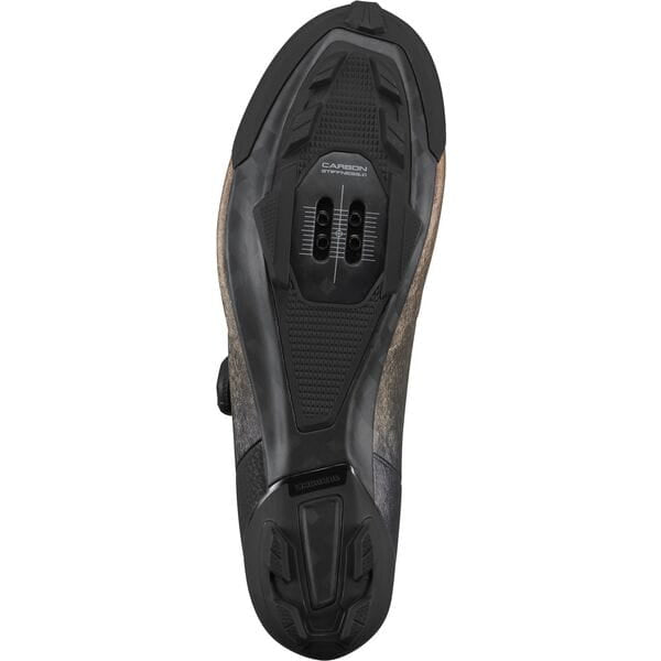 Shimano SH-RX801R Men's BOA SPD Carbon Gravel Cycling Shoes - EU44 - Orange
