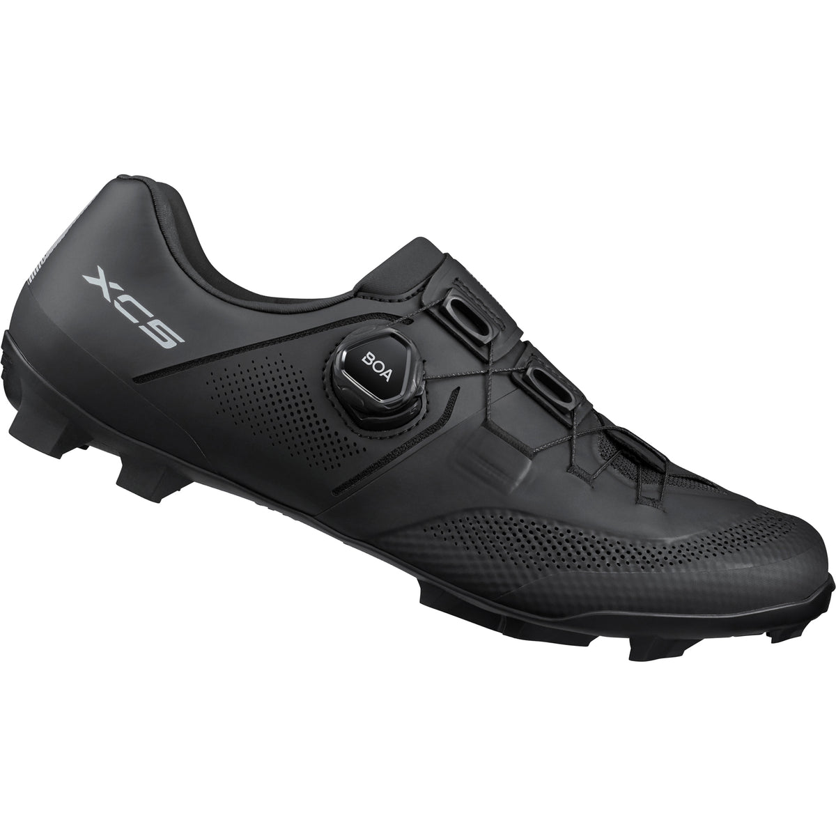 Shimano SH-XC503 Men's BOA L6C SPD Wide Fit MTB Cycling Shoes - EU45 - Black