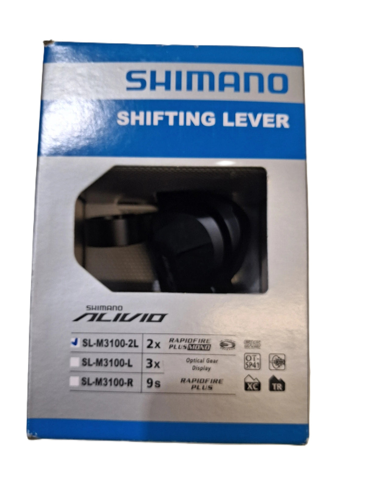 Shimano Alivio M3100 Mountain Bike Parts 2 x 9 Speed Left Shifter - Black