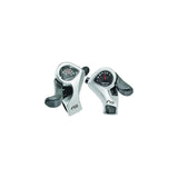 NEW Shimano SL-TX50 Tourney SIS 7-Speed Thumb Gear Pair Shifter Levers - Silver