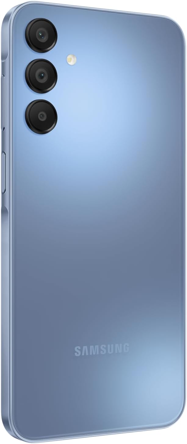 Samsung Galaxy A15 2023 4G 128GB 4GB RAM Dual-SIM Unlocked Smartphone - Blue
