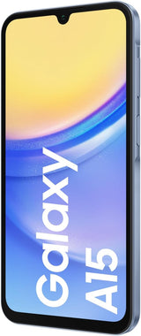 Samsung Galaxy A15 2023 4G 128GB 4GB RAM Dual-SIM Unlocked Smartphone - Blue