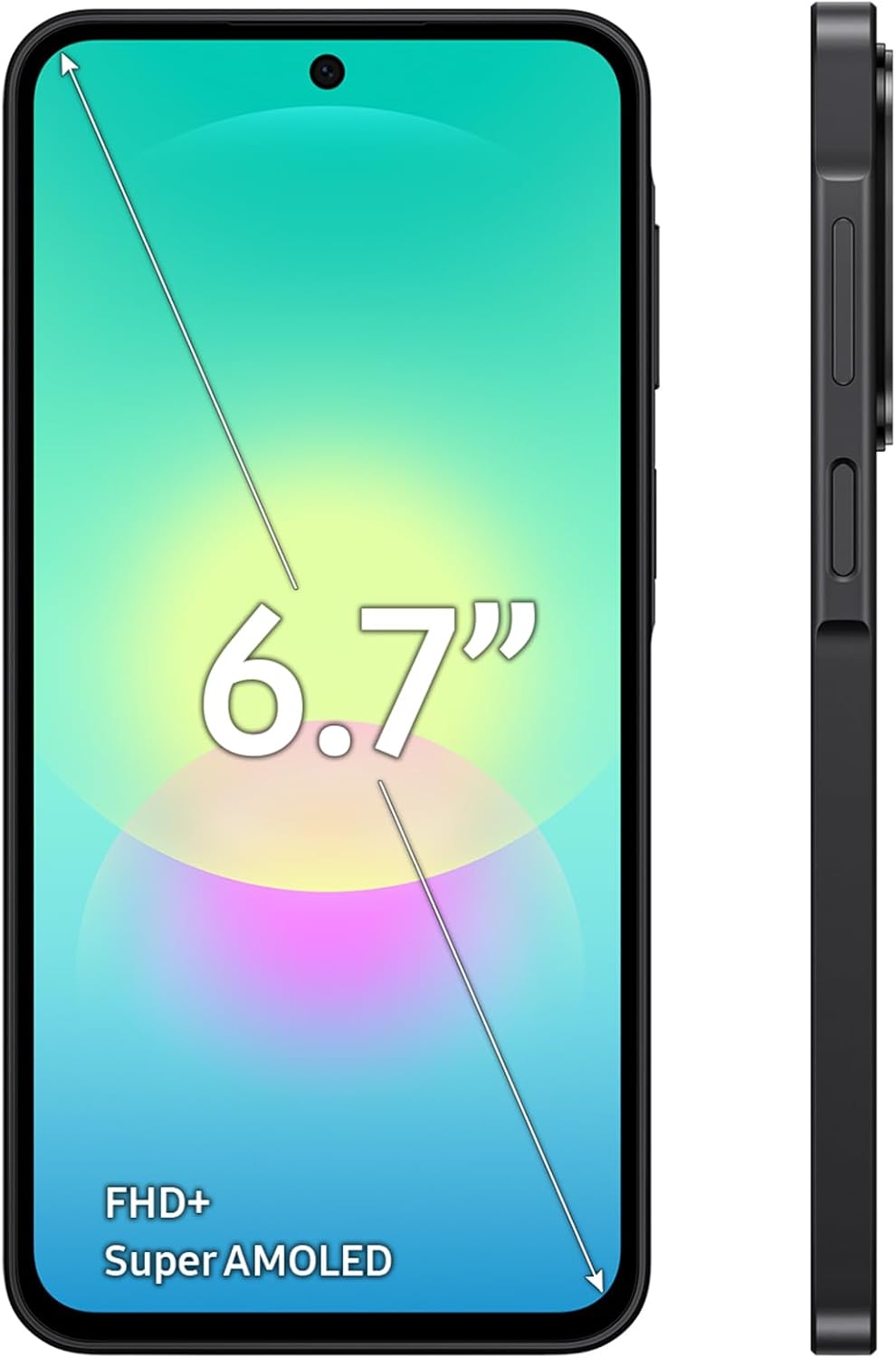 Samsung Galaxy A27 6.7" 5G 6GB RAM 128GB Dual SIM Smartphone Unlocked Black