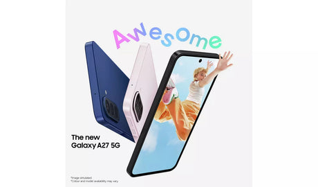 Samsung Galaxy A27 5G Smartphone 128GB 6GB RAM Dual-SIM Unlocked - Blue