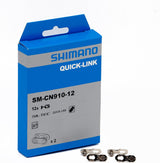 Shimano SM-CN910-12 Pair 11/12-Speed Bicycle Chain Quick Link - Silver
