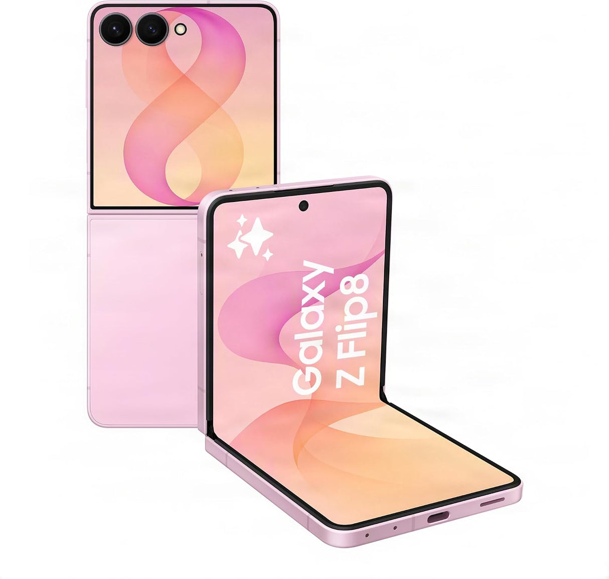 Samsung Galaxy Z Flip8 256GB 12GB RAM 5G AI Unlocked Folding Smartphone Pink