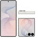 Samsung Galaxy Z Flip8 256GB 12GB 5G AI Unlocked Folding Smartphone - Cream