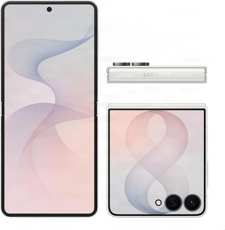 Samsung Galaxy Z Flip8 256GB 12GB 5G AI Unlocked Folding Smartphone - Cream