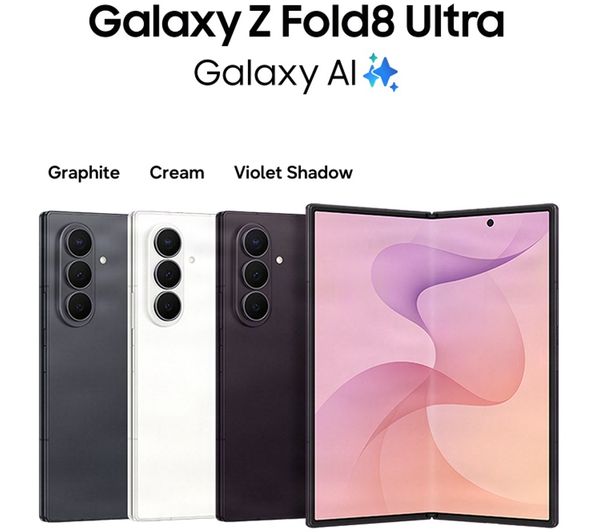 Samsung Galaxy Z Fold8 Ultra 5G 256GB 12GB Foldable Smartphone Violet Shadow
