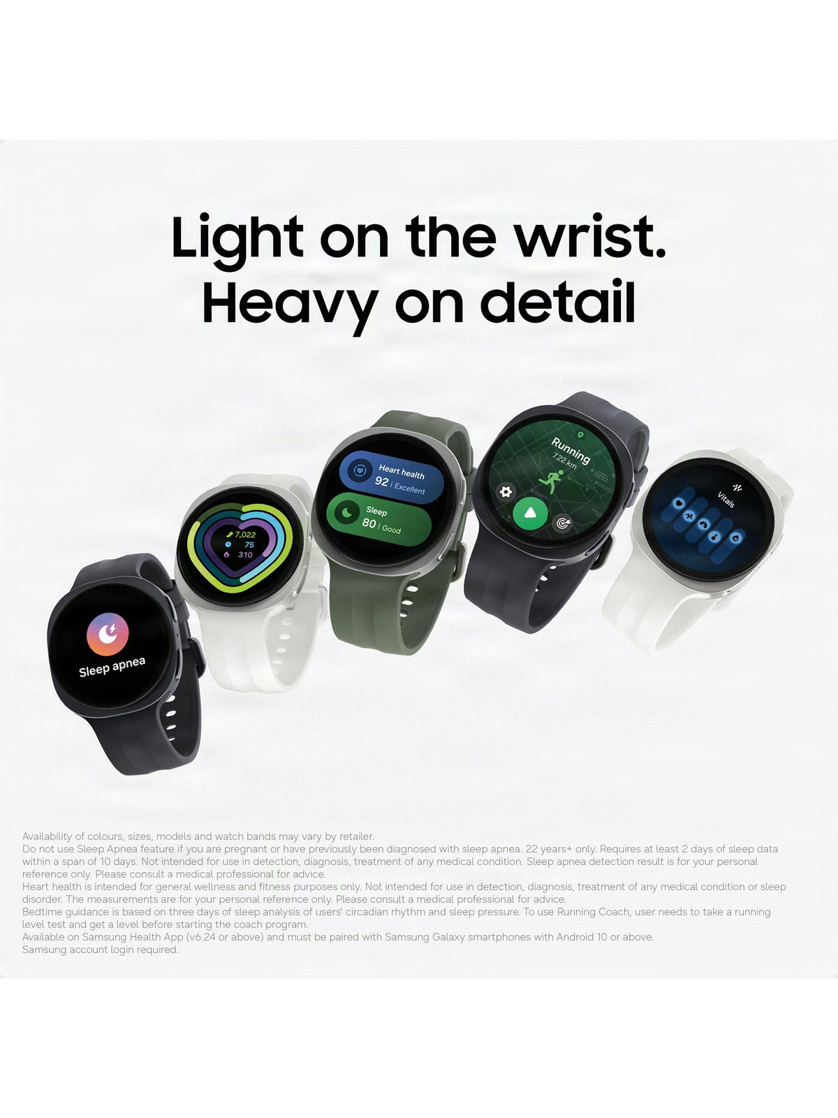 Samsung Galaxy Watch9 40mm Bluetooth 32GB Wear OS-6 Smartwatch - Graphite
