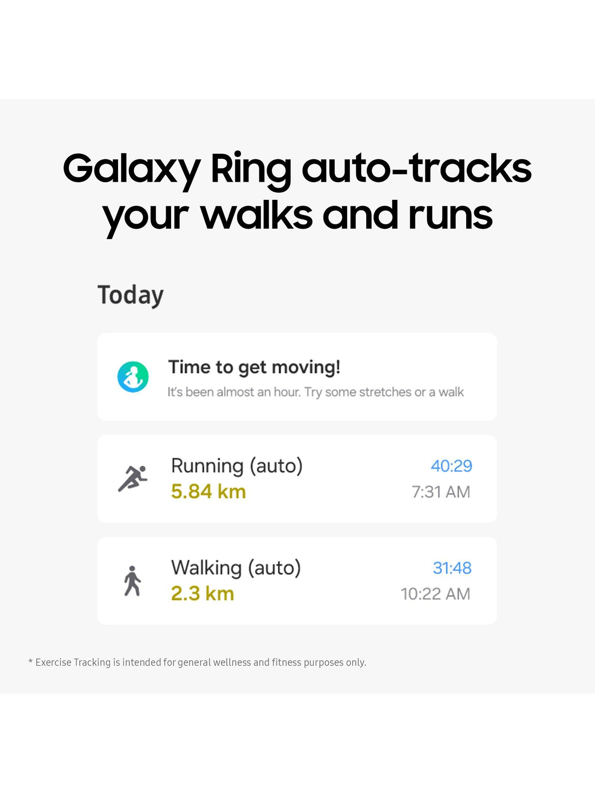 Samsung Galaxy Ring Health & Fitness Tracker Smart Ring - Titanium Gold - 8