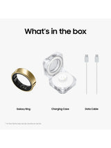 Samsung Galaxy Ring Health & Fitness Tracker Smart Ring - Titanium Gold - 8