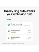Samsung Galaxy Ring Fitness Tracker Smart Ring - Titanium Gold - Size 9