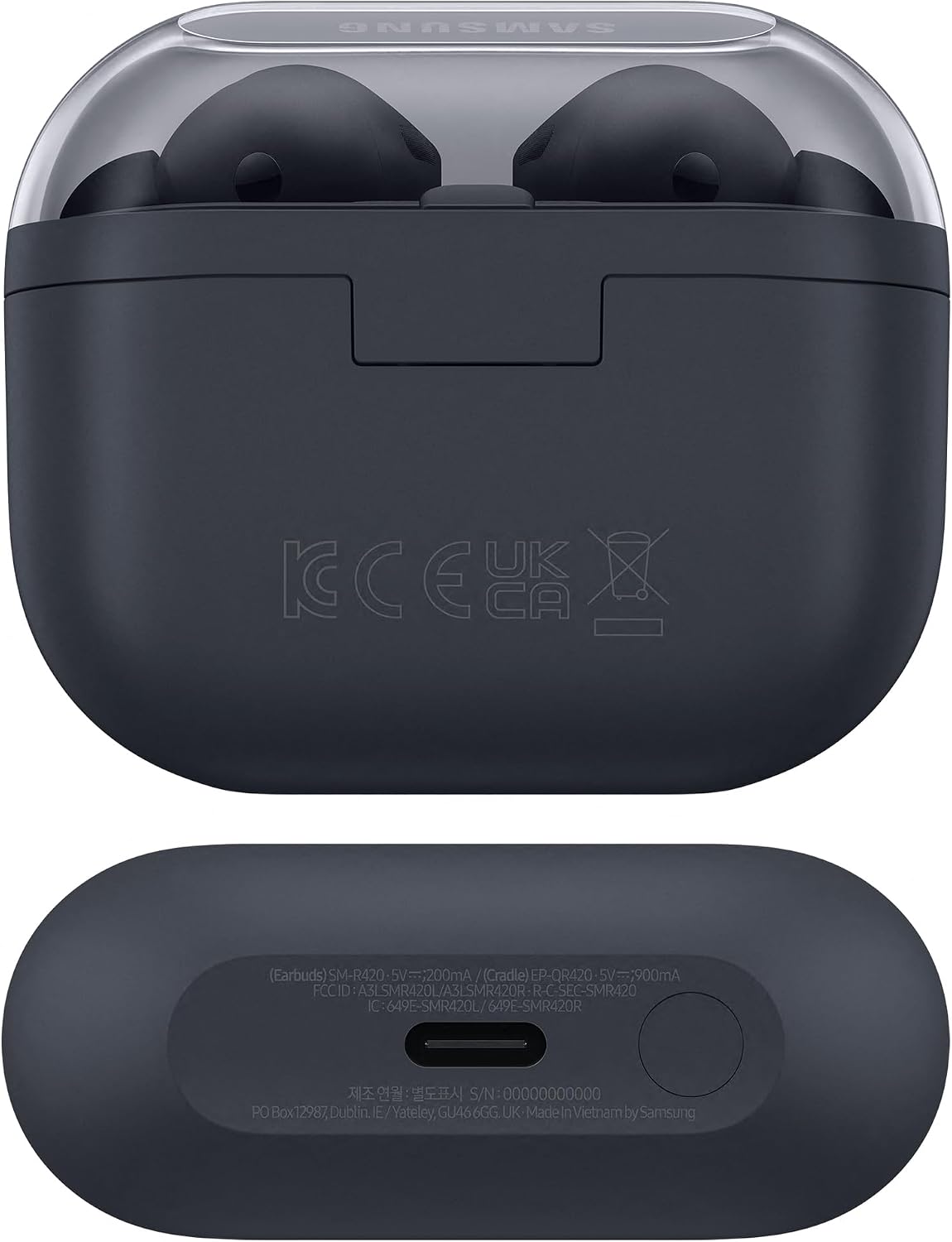 Samsung Galaxy Buds3 FE ANC True Wireless Bluetooth In-Ear Earbuds - Black