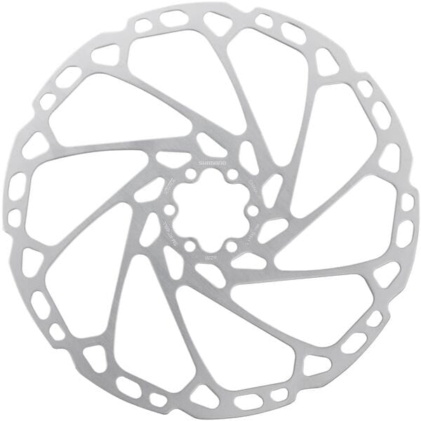 Shimano Deore SM-RT66 6 Bolt Rotor 220mm Bike Disc Brake Rotor - Steel Black