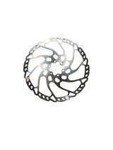 Shimano Deore SM-RT66 6 Bolt Rotor 220mm Bike Disc Brake Rotor - Steel Black