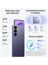 Samsung Galaxy S26+ 12GB RAM Unlocked 6.7” 512GB Smartphone - Cobalt Violet