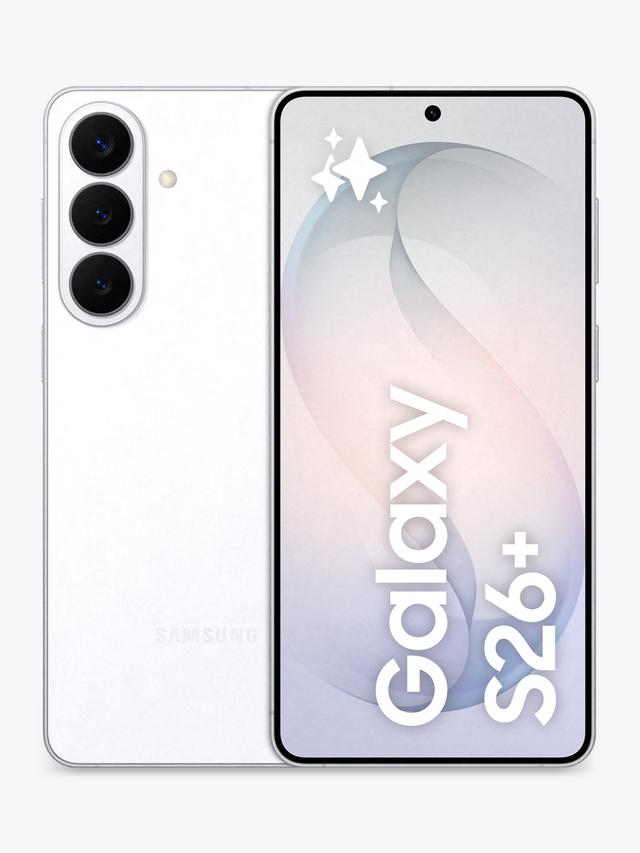 NEW Samsung Galaxy S26+ 5G Dual SIM Unlocked Smartphone 256GB 12GB RAM - White