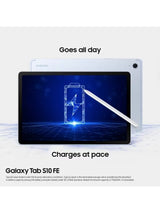 Samsung Galaxy Tab S10 FE 10.9'' 128GB Wi-Fi + 5G Android Tablet - Silver