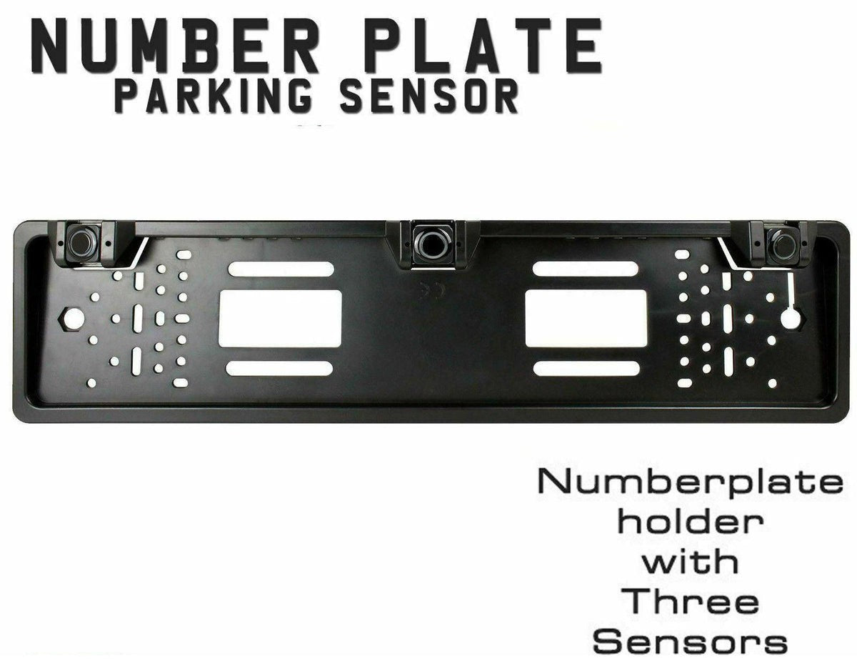 EchoMaster SS-NP2 Rear Number Plate Parking Sensor Aid 3 Sensor Buzzer Kit