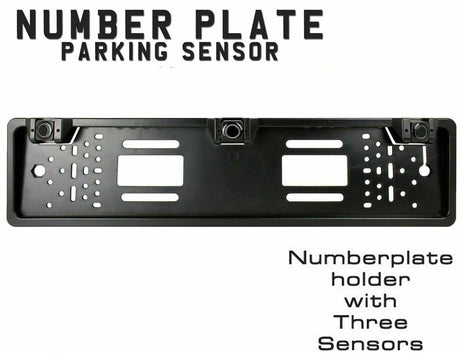 EchoMaster SS-NP2 Rear Number Plate Parking Sensor Aid 3 Sensor Buzzer Kit