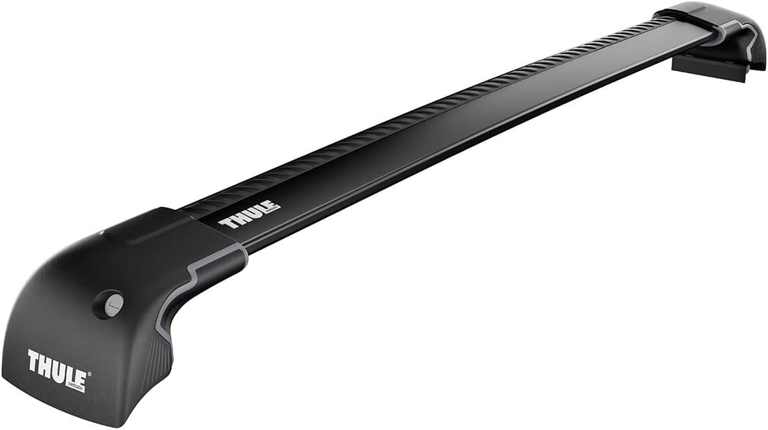 Thule 9595 WingBar Edge Medium-Long Aluminium Car Roof Bars Pair - Black