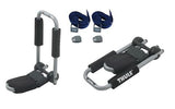 Thule 837 Hull-a-Port Pro Kayak/Canoe Foldable Car Roof Carrier - Black