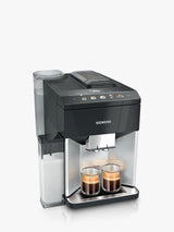 Siemens TQ513GB1 EQ500 Bean to Cup 15-Bar Coffee Machine - Black/Silver