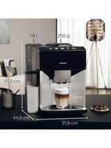 Siemens TQ513GB1 EQ500 Bean to Cup 15-Bar Coffee Machine - Black/Silver