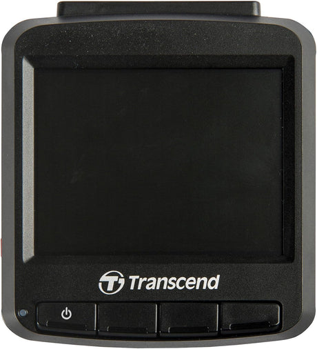 Transcend DrivePro 220 Full HD 1080p Dash Cam GPS Wi-Fi 2.4in Screen - Black