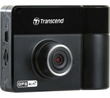 Transcend DrivePro 520 Dual Lens Dash Cam Full HD 1080p Front Interior Black