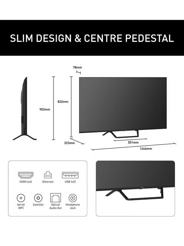 Panasonic TV-65W95BEB 2025 Mini LED HDR 4K Ultra HD 65'' Smart Fire TV