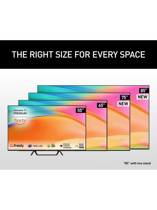 Panasonic TV-65W95BEB 2025 Mini LED HDR 4K Ultra HD 65'' Smart Fire TV