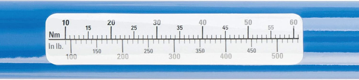 Park Tool TW-6.2 10-60Nm 3/8in Drive Ratcheting Torque Wrench - Blue/Black