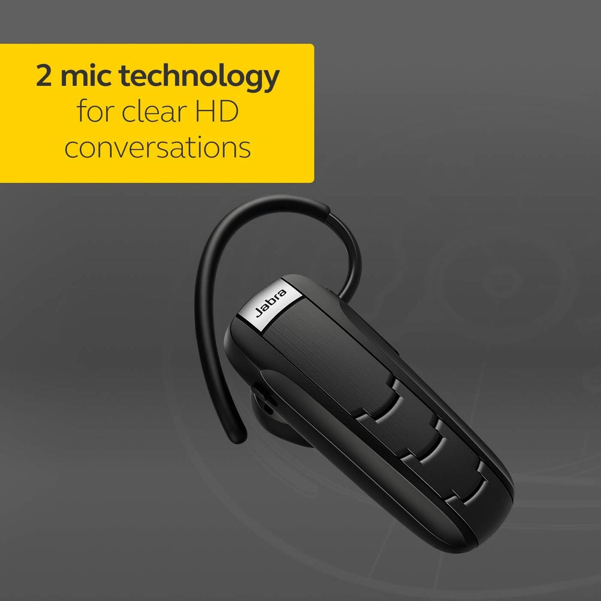 Jabra Talk 35 Noise Cancelling Bluetooth Wireless Mono Headset - Black