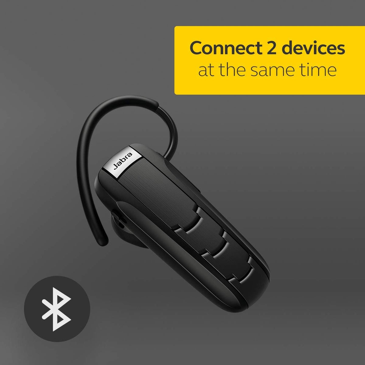 Jabra Talk 35 Noise Cancelling Bluetooth Wireless Mono Headset - Black