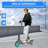 AOVOPRO Tuya-80 Adult Folding High-Speed Electric E-Scooter 350W - Black