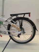 Falcon Go-to Unisex 20" Wheel 7-Speed Compact Alloy Folding Bike - White