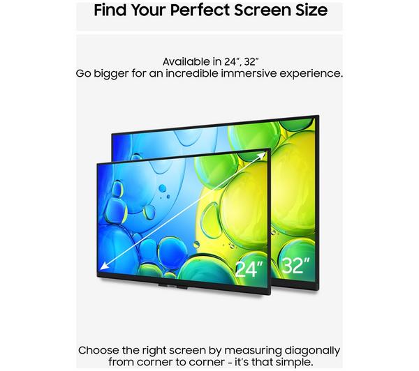 Samsung UE32F6000FK (2025) 32in Full HD HDR LED Tizen Smart TV - Black