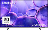 Samsung UE43U8000FKXXU 2025 43" Crystal Ultra HD 4K HDR Smart TV - Black