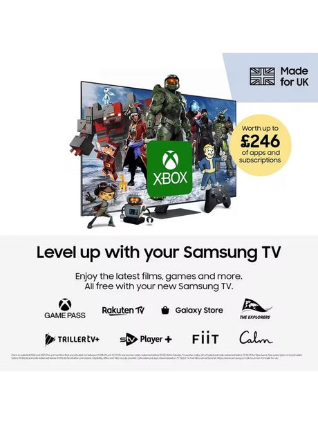 Samsung UE43U8000F 2025 LED HDR 4K Ultra HD 43'' Smart TV with TVPlus