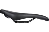 Halfords Urban Foam Padded Unisex Hybrid Bike Saddle 272 x 140mm - Black