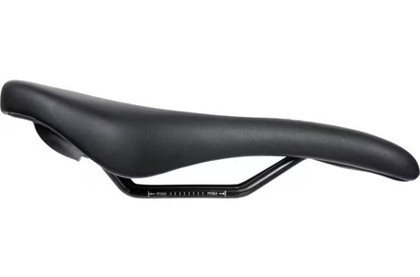 Halfords Urban Foam Padded Unisex Hybrid Bike Saddle 272 x 140mm - Black